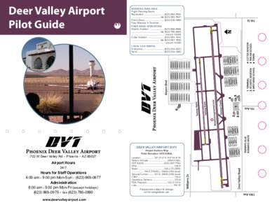 Deer Valley Airport Pilot Guide Services Available Flight Planning Room Restaurant............................... ([removed]