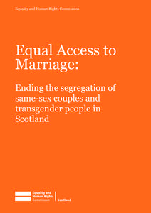 Equality and Human Rights Commission  Equal Access to