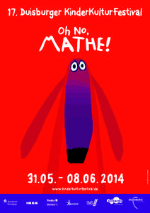 17. Duisburger KinderKulturFestival Oh No, MATHE!  Illustration: Chris Haughton