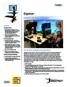 Product Sheet  Ergotron ®