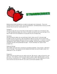 Garden strawberry / Fruit / Ellagic acid / Food and drink / Berries / Fragaria