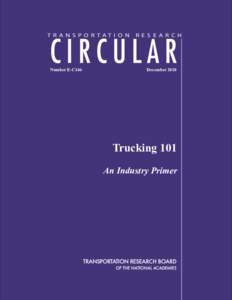 Trucking 101: An Industry Primer