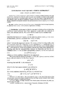 1985 Society for Industrial and Applied Mathematics 012 SIAM J. Scl. STAT. COMPUT. Vol. 6, No. 3, July 1985