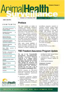 ISSN[removed]print)  Volume 9 Issue 4 October to 31 December 2004 ISSN[removed]