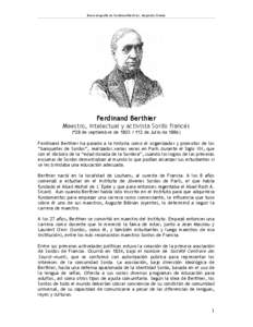 Breve biografía de Ferdinand Berthier. Alejandro Oviedo   Ferdinand Berthier