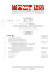 Central New York Regional Planning & Development Board  126 N. Salina St., 100 Clinton Square, Suite 200, Syracuse, New York 13202 • Tel[removed] • Fax: ([removed]Kathleen A. Rapp, Chair  David V. Bottar,