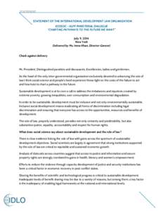 Environmental social science / Sustainable development / Sustainable architecture / Sustainable building / International development / Capacity development / Empowerment / Centre for International Sustainable Development Law / Avocats Sans Frontières / Development / Environment / Sustainability