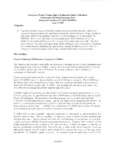 Nearshore Water Column Injury Ephemeral Data Collections: Submerged Oil Reconnaissance Plan Deepwater Horizon Oil Spill (DWHOS) June 5, 2010 Objective •