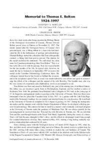 Anticosti Island / Menier family / Silurian / Geological Survey of Canada / Niagara Escarpment / Melville Peninsula / Trilobite / Elkanah Billings / Ordovician / Geology / Geography of the United States / Geography of Canada