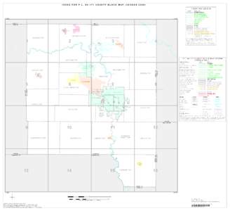 INDEX FOR P.L[removed]COUNTY BLOCK MAP (CENSUS[removed]INDEX MAP LEGEND SYMBOL NAME STYLE