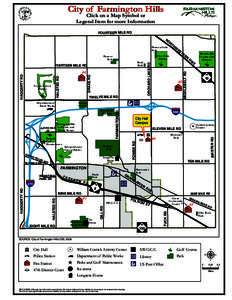 City of Farmington Hills Click on a Map Symbol or Legend Item for more Information FOURTEEN MILE RD  NO