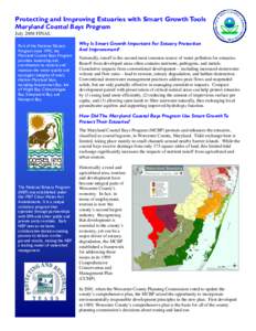 Water pollution / Water / Environmental soil science / Coastal geography / Hydrology / Estuary / Stormwater / National Estuary Program / Surface runoff / Earth / Environment / Physical geography