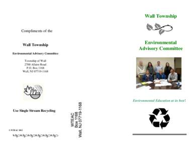 Wall Township Compliments of the Wall Township  Environmental