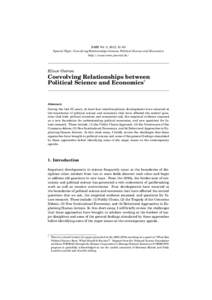 RMM Vol. 3, 2012, 51–65 Special Topic: Coevolving Relationships between Political Science and Economics http://www.rmm-journal.de/ Elinor Ostrom