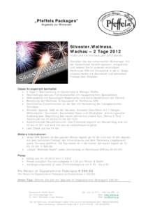 Microsoft Word - pfeffel_package_silvester_wellness_wachau_2Tage_2012.doc