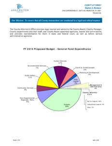 COUNTY ATTORNEY Stephen A. MacIsaac 2100 CLARENDON BLVD., SUITE 403, ARLINGTON, VA3100   