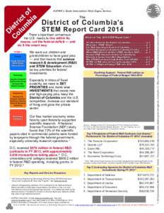 The  District of Columbia’s STEM Report Card[removed]There’s bipartisan consensus: