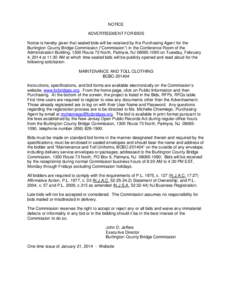 Burlington County Bridge Commission / Government of New Jersey / Palmyra /  New Jersey / Purchasing / Burlington County /  New Jersey / New Jersey Route 73 / Transportation in New Jersey / New Jersey / Business