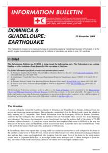 International Red Cross and Red Crescent Movement / Dominica / Îles des Saintes / Organisation internationale de la Francophonie / French language / Guadeloupe / International Federation of Red Cross and Red Crescent Societies / Caribbean / Lesser Antilles / Member states of La Francophonie / Political geography