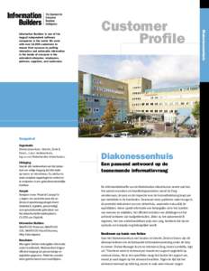 Customer Profile Snapshot Organisatie Diakonessenhuis: Utrecht, Zeist &