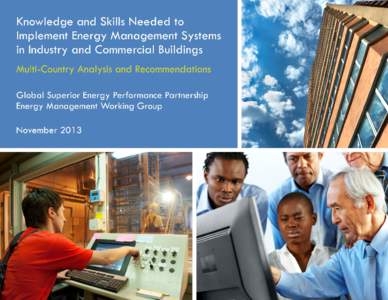 Knowledge and Skills Needed to Implement Energy Management Systems in Industry and Commercial Buildings: Multi-Country Analysis and Recommendations