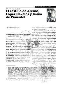 TRASIERRA, 5, 2002 · 7 TRASIERRA 5, 2002 · pp[removed]Eduardo Tejero Robledo