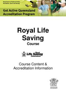 Royal Life Saving Course Outline