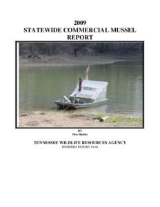 2009 STATEWIDE COMMERCIAL MUSSEL REPORT BY Don Hubbs