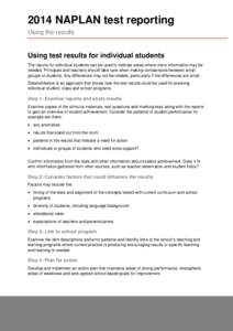 USMLE Step 1 / Evaluation / Standards-based education / My School / Achievement gap in the United States / Education / NAPLAN / Standardized tests