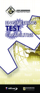 Engineering  TEST Capabilities