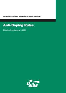 Use of performance-enhancing drugs in sport / United States Anti-Doping Agency / Blood doping / Sports / Drugs in sport / World Anti-Doping Agency