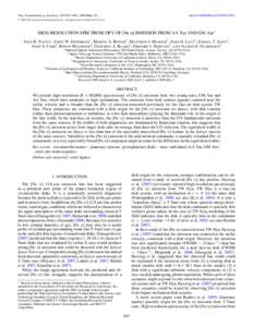 The Astrophysical Journal, 697:957–963, 2009 May 20  C[removed]doi:[removed]637X[removed]