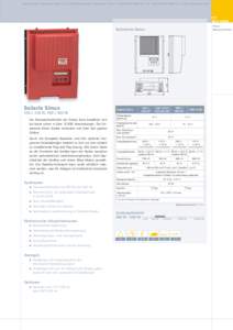 Steca GmbH | Mammostraße 1 | 87700 Memmingen | Germany | Fon +[removed]0 | Fax +[removed]12 | www.stecasolar.com  PV OFF GRID SinusWechselrichter