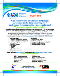 FINAL RAC - 8.5x11 - Work experience - Francais