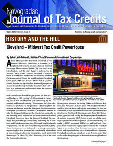 History and the Hill: Cleveland – Midwest Tax Credit Powerhouse