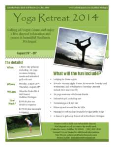 Microsoft Word - Yoga Retreat Flyer 2014 Mon-Thurs