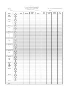 VIRGINIA STATE MILK COMMISSION SMC-7A REV[removed]Licensee:  Product