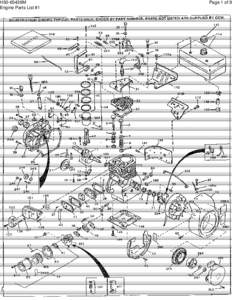 H50-65439M Engine Parts List #1 Page 1 of 9  H50-65439M