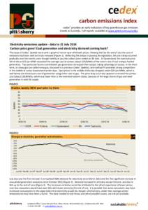 Microsoft Word - CEDEX Electricity Update August 2014.docx