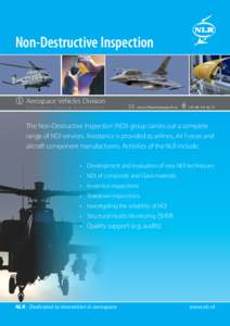 Non-Destructive Inspection  Air Transport Aerospace Vehicles Division