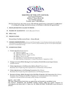 Microsoft Word - CityCouncilAgenda20160607_DRAFT