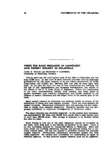 Fisheries / Lake Texoma / Turbidity / Lake / Oklahoma / Labidesthes sicculus / University of the Philippines Los Baños Limnological Research Station / Water / Fish / Geography of Oklahoma