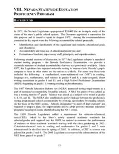 Psychometrics / Iowa Tests of Basic Skills / Evaluation / Washington Assessment of Student Learning / Education / Educational psychology / Norm-referenced test