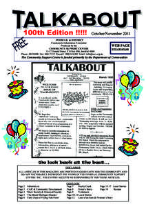 100th Edition !!!!!  October/November 2011 INNISFAIL & DISTRICT Community Information Newsletter