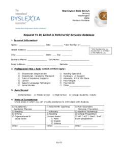 Developmental dyslexia / Reading / Learning disabilities / Dyslexia / Spalding Method / Orton-Gillingham / Education / Special education / Educational psychology