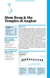 Siem Reap / Angkor / Ta Prohm / Khmer Empire / Bayon / Kbal Spean / Preah Khan / Bakong / Phnom Bakheng / Siem Reap Province / Asia / Cambodia
