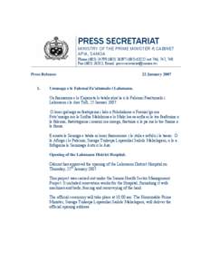 Republics / Tuilaepa Aiono Sailele Malielegaoi / Politics / Malietoa Tanumafili II / Samoa / Oceania / Polynesia