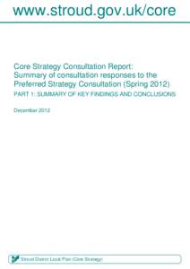 Microsoft Word - PrefStrat consultation report_ for EXECUTIVE[removed]doc