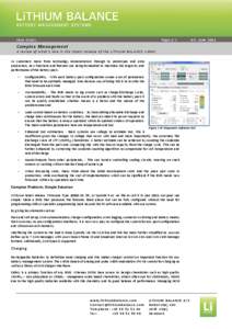 Lithium Balance Template for PDF med indledning