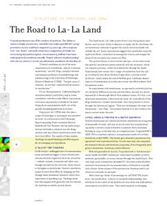 PITTSBURGH_SUPERCOMPUTING_CENTER_2001  S T R U CT U R E _ O F _ P R OT E I N S _ A N D _ D N A The Road to La-La Land General anesthesia is one of the wonders of medicine. The ability to